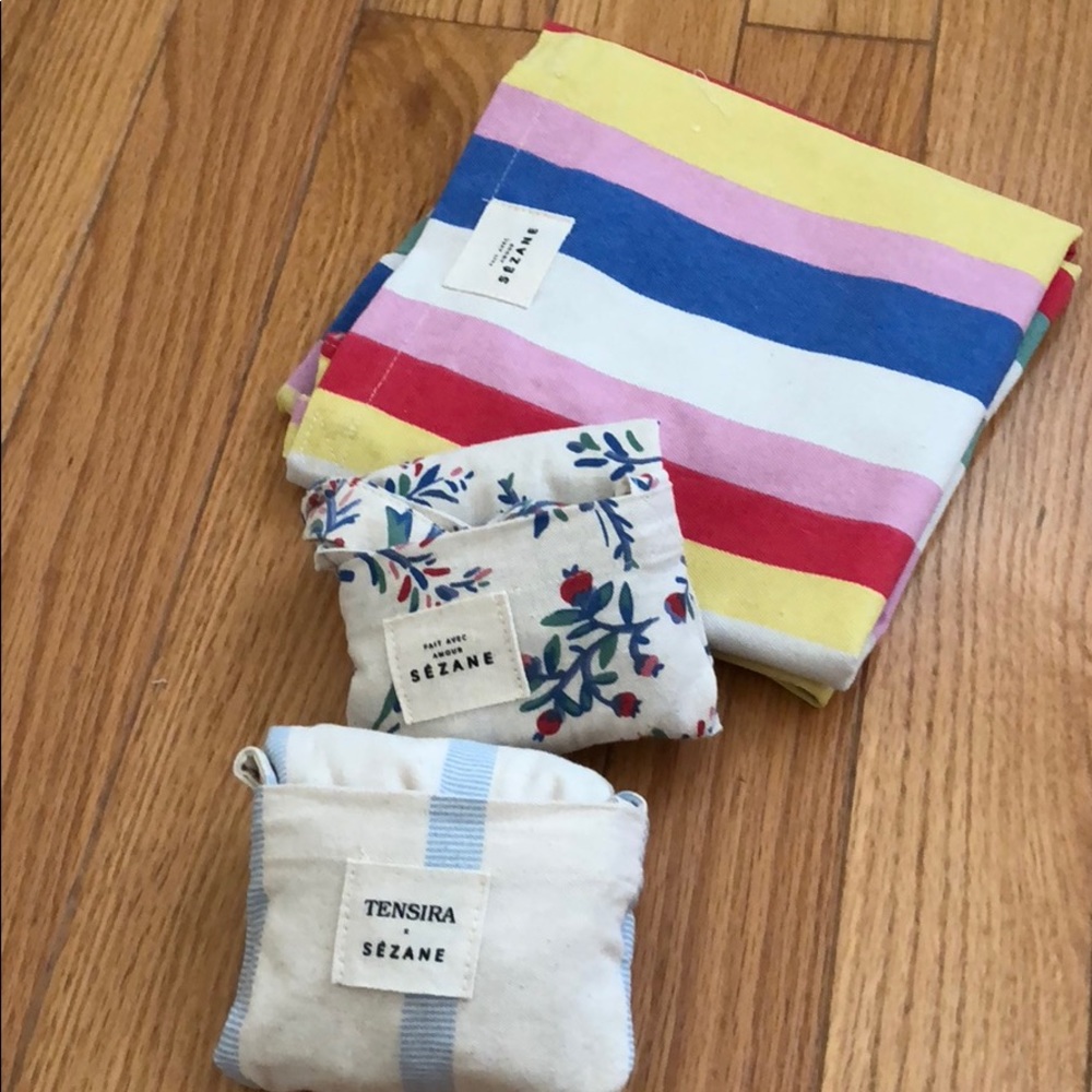 Sezane cotton tote